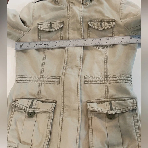 Abercrombie Utility jacket size Large fair condition - Picture 15 of 16
